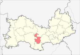 Kadoškinskij rajon – Mappa
