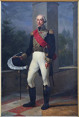 Пьер-Луи Делаваль. Портрет Луи-Анри-Жозефа де Бурбона-Конде, между 1826 и 1828 годами