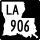 Louisiana Highway 906 marker