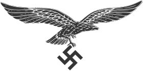 Эмблема ВВС Германии 1933 — 1945 годов.