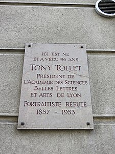 Plaque commémorative