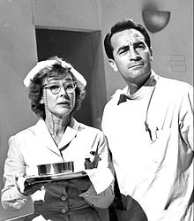 Mae Clarke John Beradino General Hospital 1963.JPG