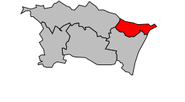 Cantone di Lauterbourg – Mappa