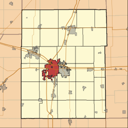 Map highlighting City of Champaign Township, Champaign County, Illinois.svg