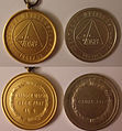 Medaillen zur Meisterschaft 1962 und 1963