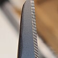 Mikroszlif na nożyczkach