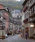 Historische Altstadt von Miltenberg mit Mildenburg