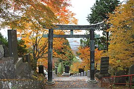 Torii du sanctuaire.