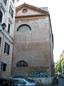 Palazzo dei Ponzianis södra sidofasad.