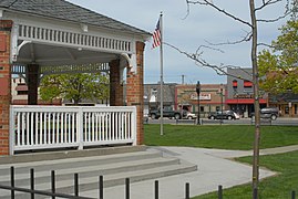 Centennial Park, south side of district