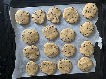 Les cookies avant cuisson (2).