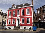 The Red House and railings attached at front