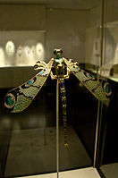 Libelvrouw van René Lalique in het museu Calouste Gulbenkian