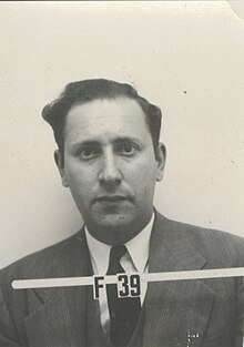 Photo of Marshak's ID badge from the Manhattan Project
