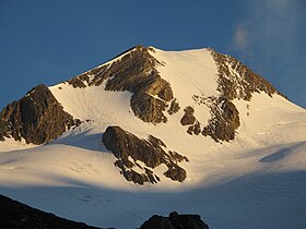 Vue depuis l’est.