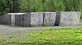 Castell (1991) 24-parta, granito, skulptaĵaro Ŝutmontoj Zollverein sur Minejo Zollverein, Essen