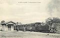 Locomotive 030t des chemins de fer départementaux de la Loire en gare de Saint Paul en Jarez