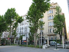 Edificios de apartamentos de estilo Art Nouveau en Teşvikiye, Nişantaşı.
