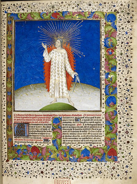 File:The Creation - Bible Historiale (c.1411), vol.1, f.3 - BL Royal MS 19 D III.jpg