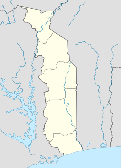 Lomé ligger i Togo