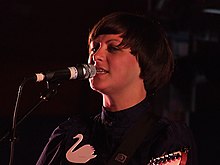 Campbell performing with Camera Obscura at Electric Picnic 2007