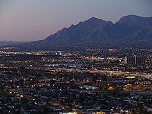 Evening comes to Tucson Tucson shab2.JPG