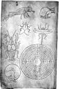 Tekening van Villard de Honnecourt, ca. 1230
