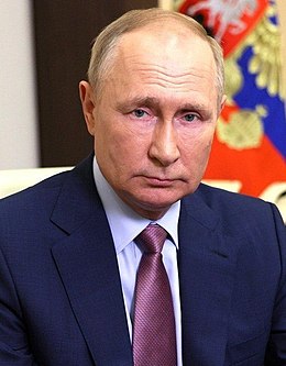 Путин в 2022 году