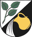 Dreiblättriger Buchenzweig im Wappen von Vollenborn
