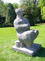 Zittende vrouw (1962), Den Haag