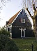 Houten woonhuis