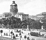 Die Wettersäule am Obstmarkt (1892) ⊙51.3359712.374433