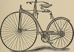 אופניים תוצרת "רובר", שנת 1892