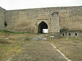 Вид на ворота (с внешней стороны крепости)