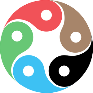 Zentao symbol as evolution of the Tao (Yin Yan...