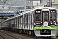 1308F「SDGsトレイン 未来のゆめ・まち号（2代目）」 （2022年5月31日　南茨木駅）