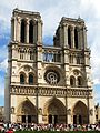 Notre-Dame Cathedral, Paris in France.