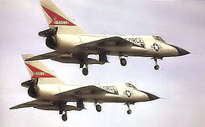 11th Fighter-Interceptor Squadron-2-F-106s-about 1967.jpg