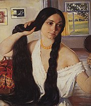 'Portrett av Olga Lanceray', 1910