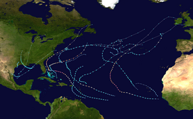imagem ilustrativa de artigo Temporada de furacões no oceano Atlântico de 2019