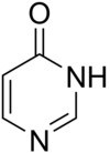 Strukturformel von 4-Pyrimidinon