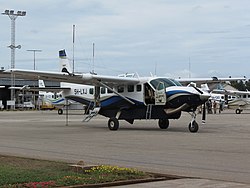 Cessna 208B am Flughafen Sansibar