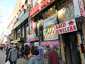 Little India on 74th Street in Jackson Heights, Queens 74th St shopping Jax Hts jeh.jpg