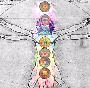 English: Chakra picture produced by AuraStar20...