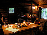 Adirondack Museum - Buck Lake Club interior