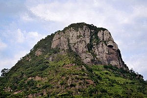 A view of Adaklu Mountain, Ghana.