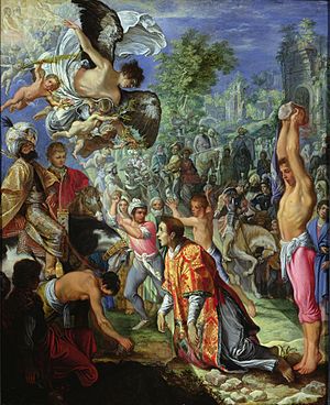 The Stoning of St Stephen