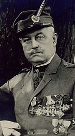 Адам Замойский в мундире президента ЗТГ "Сокол" (1923-1936)