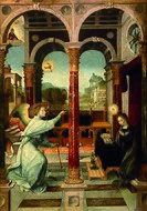受胎告知 (c.1508) セビーリャ美術館 蔵