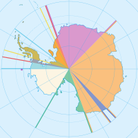 El nem ismert területi igények az Antarktiszon:   Új-Zéland   Ausztrália   Franciaország   Norvégia   Egyesült Királyság   Chile   Argentína